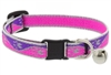 Lupine High Lights 1/2" Pink Paws Cat Safety Collar with Bell