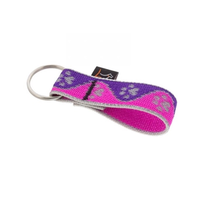 Lupine High Lights 1" Pink Paws Keychain