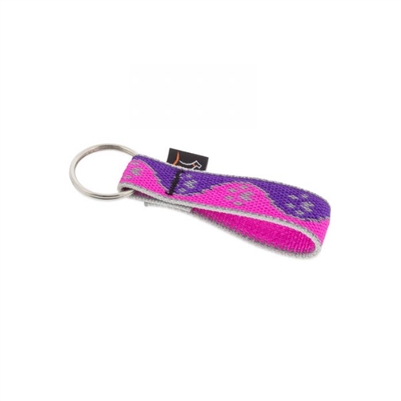 Lupine High Lights 3/4" Pink Paws Keychain