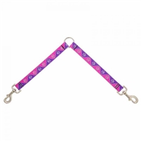 Lupine High Lights 1" Pink Paws 24" Leash Coupler