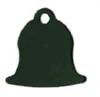 Small Green Bell Pet Tag