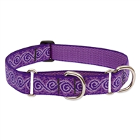 Lupine 1" Jelly Roll Martingale Training Collar