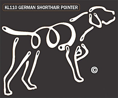 K-Lines German Shorthair Pointer - Window Decal