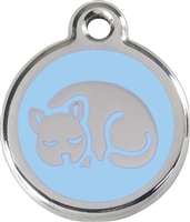 Red Dingo Small Cat Tag - 11 Colors