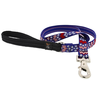 Retired Lupine 3/4" America 6' Padded Handle Leash