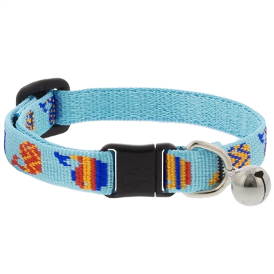 Lupine 1/2" Baby Whale Cat Safety Collar with Bell