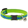 Lupine 1/2" Blue River Cat Safety Collar with Bell