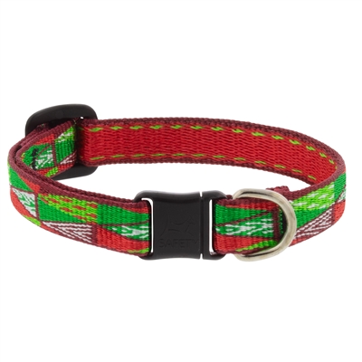 Lupine 1/2" Christmas Trees  Cat Safety Collar