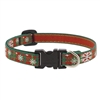 Retired Lupine 1/2" Christmas Plaid 10-16" Adjustable Collar