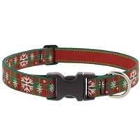 Retired Lupine 1" Christmas Plaid 12-20" Adjustable Collar
