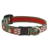 Retired Lupine 1/2" Christmas Plaid Cat Safety Collar