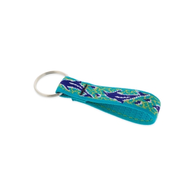 Retired Lupine 3/4" Dolphin Bay Keychain