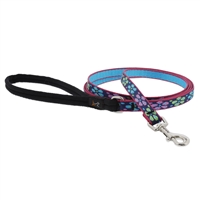 Retired Lupine 1/2" Flower Power 6' Padded Handle Leash