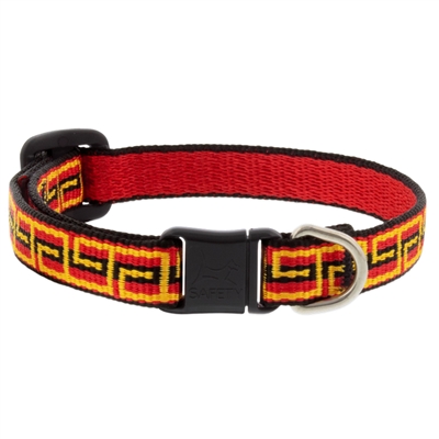 Lupine 1/2" Greek Key Cat Safety Collar