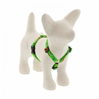 Lupine 1/2" Happy Holidays Green 12-20" Roman Harness