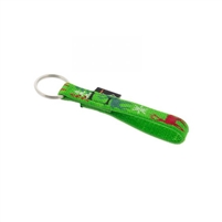 Lupine 1/2" Happy Holidays Green Keychain