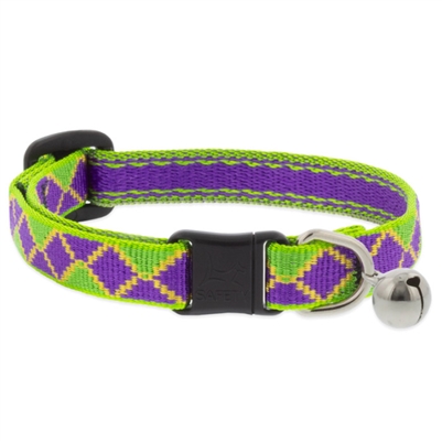 Lupine 1/2" Jester Cat Safety Collar with Bell