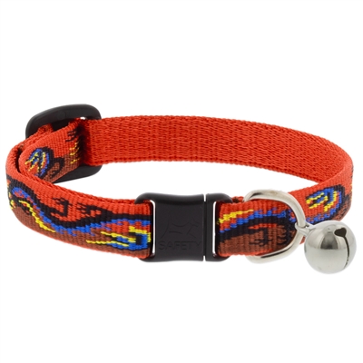 Lupine 1/2" Lucky Dragon Cat Safety Collar with Bell