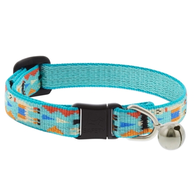 Retired Lupine 1/2" Little Llamas Cat Safety Collar with Bell