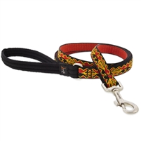 Lupine 3/4" Monarch Red 4' Padded Handle Leash