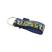 Retired Lupine 1" Peeking Duck Keychain