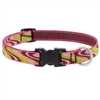 Lupine 3/4" Pink Wave 13-22" Adjustable Collar