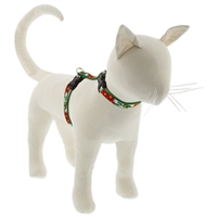 Lupine 1/2" Poinsettias 12-20" H-Style Cat Harness