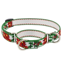 Lupine 3/4" Poinsettias 14-20" Martingale Training Collar