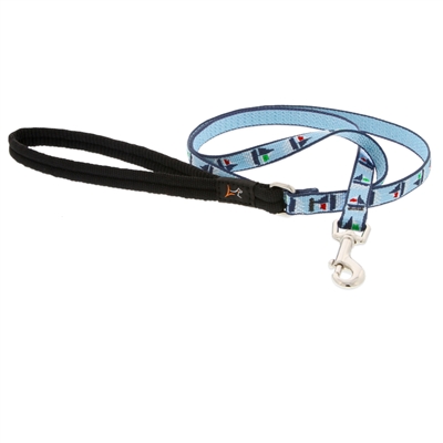 Retired Lupine 1/2" Sail Away 4' Padded Handle Leash