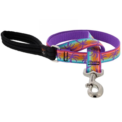 Retired Lupine 1" Sunset Beach 6' Long Padded Handle Leash