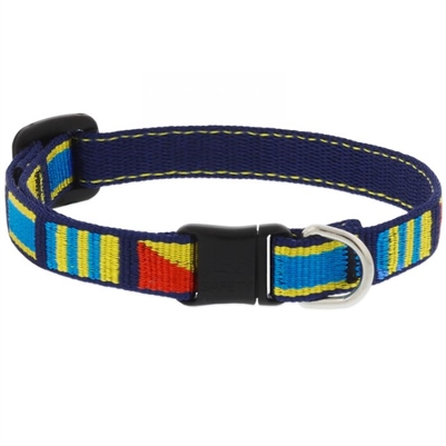 Retired Lupine 1/2" Signal Flags Cat Safety Collar