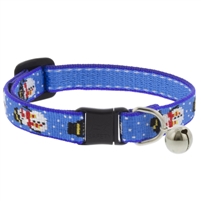 Retired Lupine 1/2" Snowville Cat Safety Collar with Bell