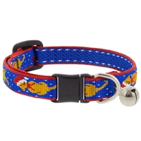 Lupine 1/2" Snow Pup Cat Safety Collar with Bell