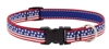 Retired Lupine 3/4" Stars N Stripes 13-22" Adjustable Collar