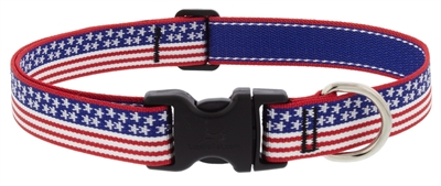 Lupine 1" Stars N Stripes 16-28" Adjustable Collar