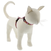 Lupine 1/2" Spring Blush 12-20" H-Style Cat Harness