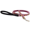 Lupine 1/2" Spring Blush 4' Padded Handle Leash