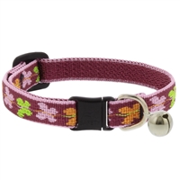 Lupine 1/2" Spring Blush Cat Safety Collar with Bell