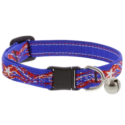 Lupine 1/2" Super Star Cat Safety Collar with Bell