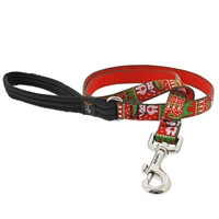 Retired Lupine 3/4" Ugly Sweater 4' Padded Handle Leash