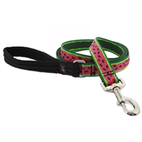 Lupine 1" Watermelon 4' Long Padded Handle Leash