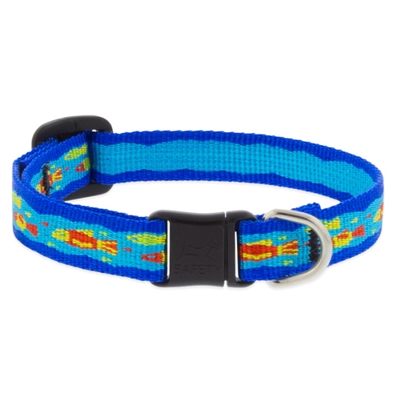 Lupine 1/2" Wee Fishies Cat Safety Collar