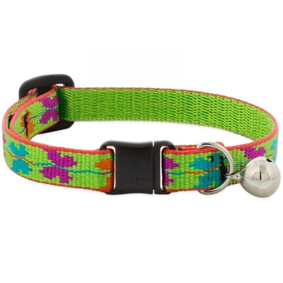 Retired Lupine 1/2" Butterfly Cat Safety Collar with Bell