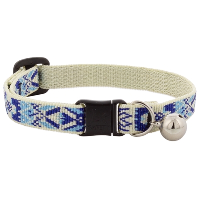 Retired Lupine 1/2" Fair Isle Cat Safety Collar with Bell 