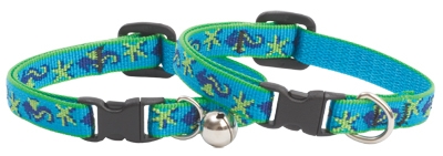 Retired Lupine 1/2" Sea Ponies Cat Safety Collar