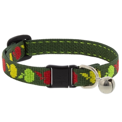 Lupine 1/2" Apple Season Cat Safety Collar with Bell