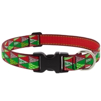 Lupine 1" Christmas Trees Adjustable Collar