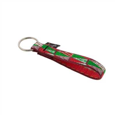 Lupine 1/2" Christmas Trees Keychain