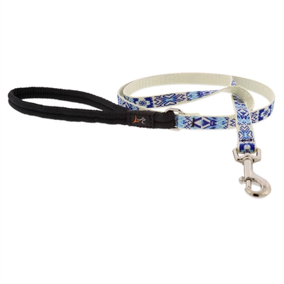 Lupine 1/2" Fair Isle Padded Handle Leash