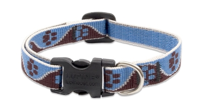 Retired Lupine 1/2" Muddy Paws 6-9" Adjustable Collar